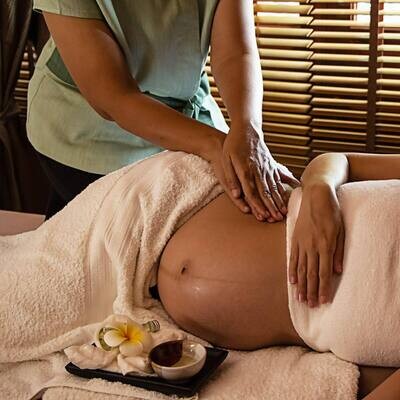 MASSAGE PRENATAL - 60 mns - (jusqu&#39;au 8ème mois de grossèsse)