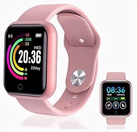 Activity Tracker | Smart Watch for Android Phones / iOS Phones | Fitness Tracker | Blood Oxygen Monitor | Blood Pressure/Heart Rate Monitor | Waterproof Touch Screen Smart Band with Camera.