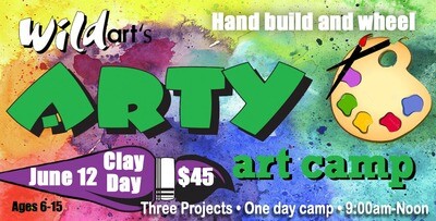 Art Camp - SOLD OUT Clay Day 6/12
