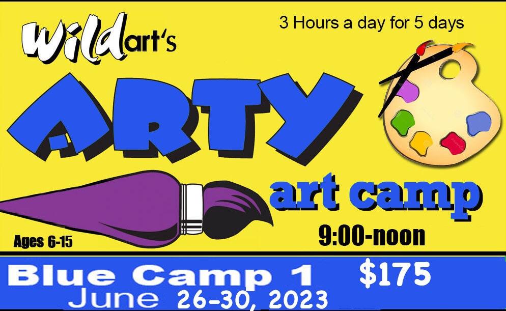 Blue Art Camp 1.    6/26