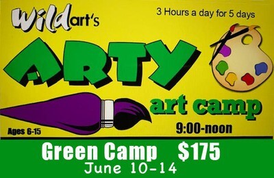 Art Camp Green-- June 10-14