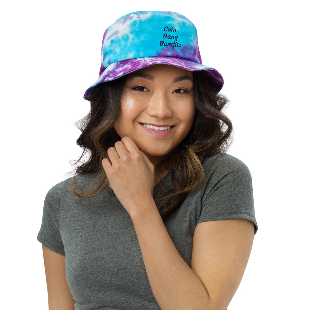Coingangbandits Tie-dye bucket hat