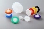 13mm, Syringe filters with 0.45 um Nylon and 1 um GF pre-filter per 100