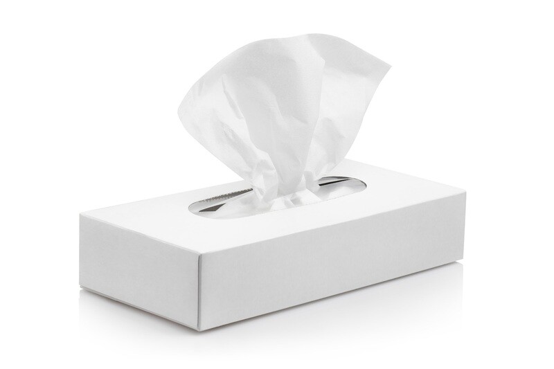 Facial Tissue Standard, 5.7X7, 200/40&#39;S