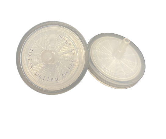 33 mm Syringe filters with 0.45 um Nylon and 1um Polypropylene pre-filter (very popular) per 50 #SF33-PP/N-45