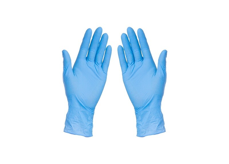 PF Nitrile gloves - XS, -XL, Regular (FDA) 1000/cs