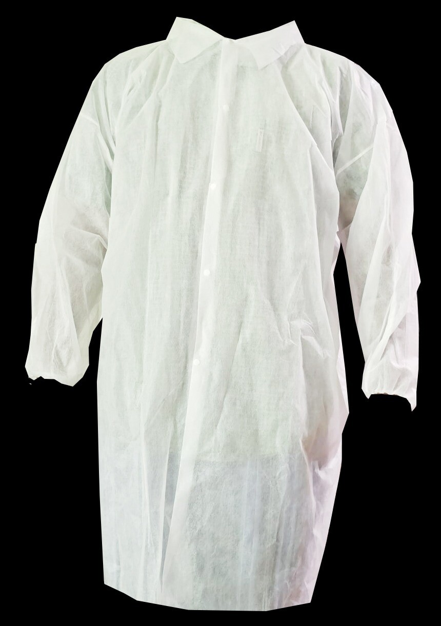 Disposable lab coats, L, XL  30/case