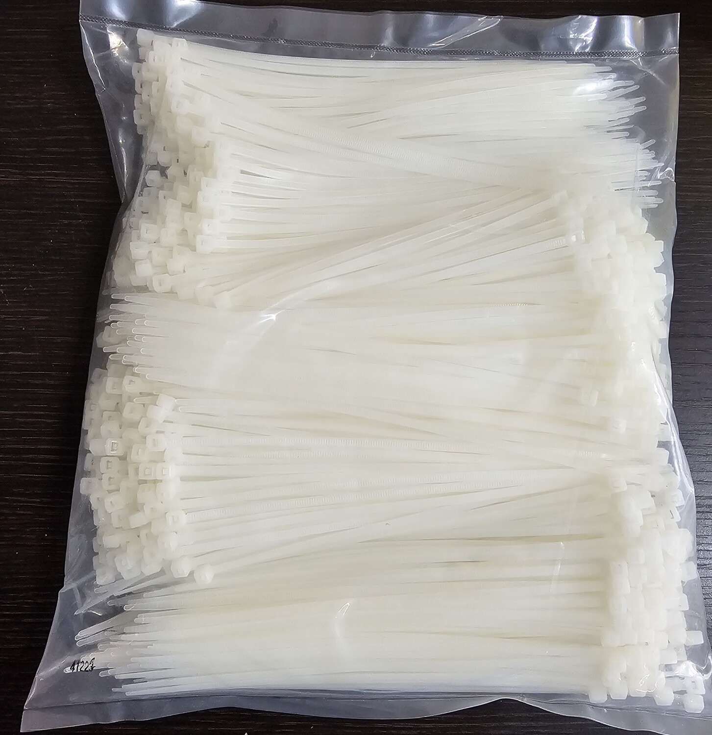 Natural Cable Ties, 8&quot;  1000/ bag
