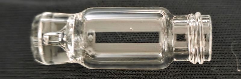 1 ml Total Recovery Vials Clear  Screw thread