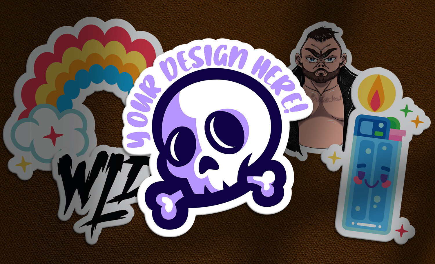 Custom Die Cut Stickers