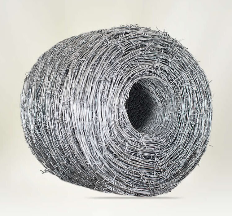 Arame Farpado Dublo Galvanizado