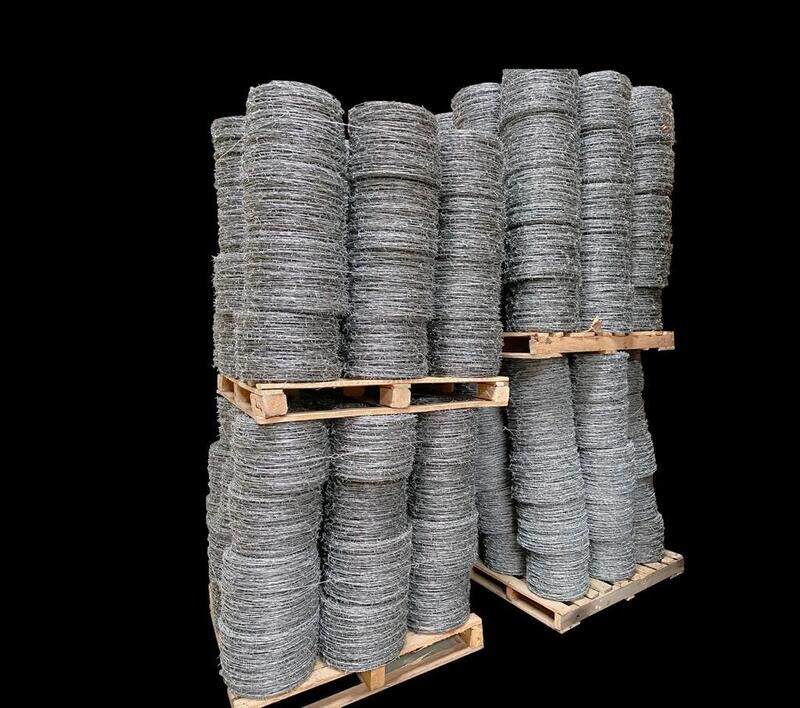 Arame Farpado Dublo Galvanizado