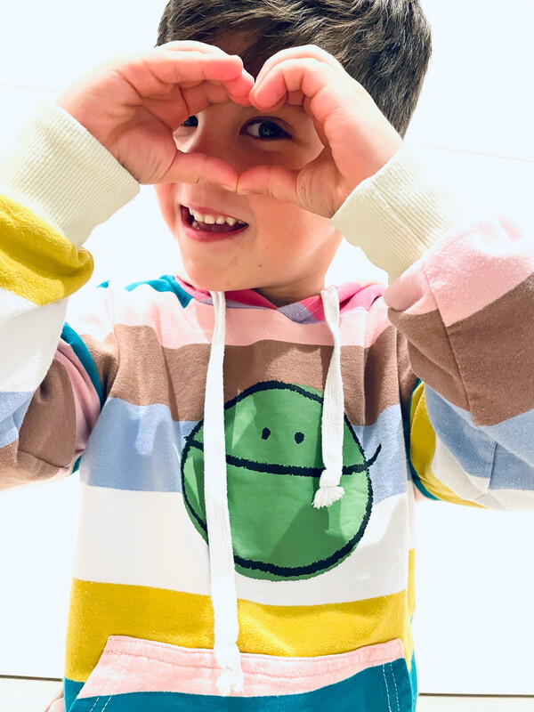 Sudadera Happy Green