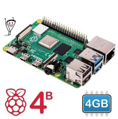 Raspberry Pi 4 Model B - 4GB Board