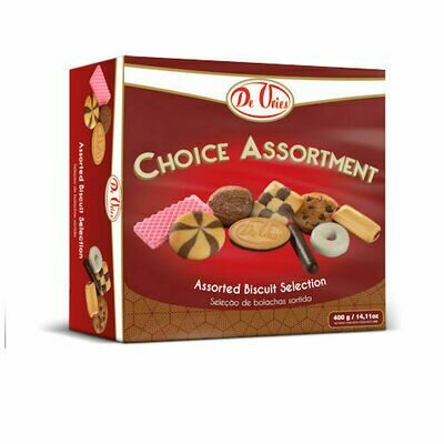 DE VRIES CHOICE ASSORTMENT 400 GR  PACK