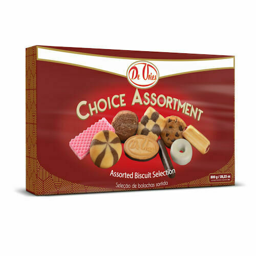 DE VRIES CHOICE ASSORTMENT 800 GR  PACK