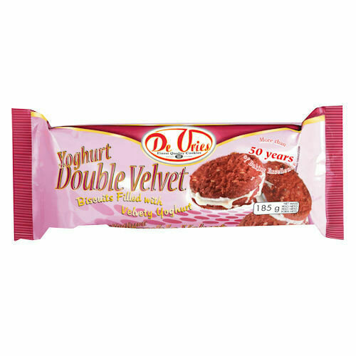 DE VRIES DOUBLE VELVET YOGHURT 185 GR  PACK