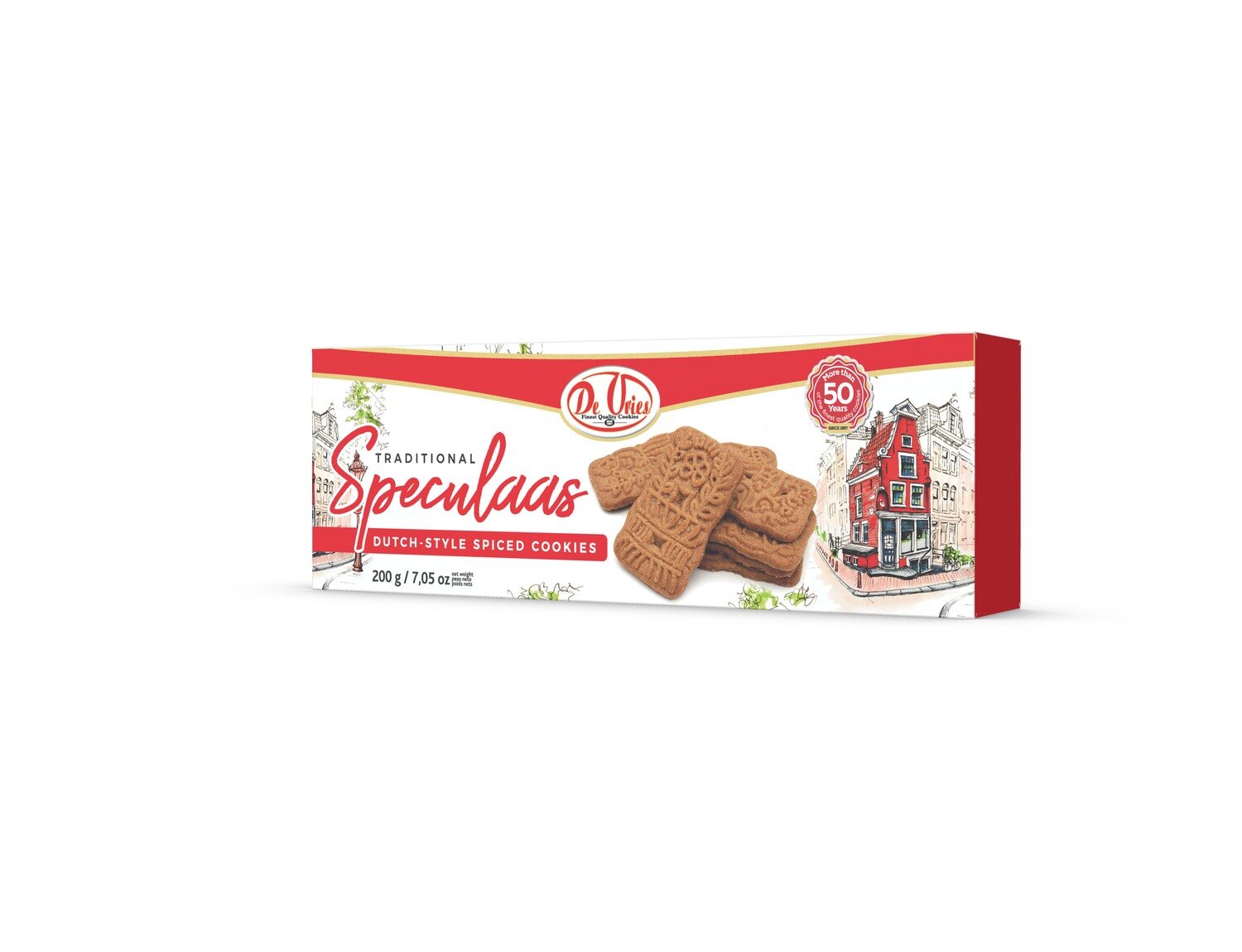 DE VRIES SPECULAAS 200 GR  PACK