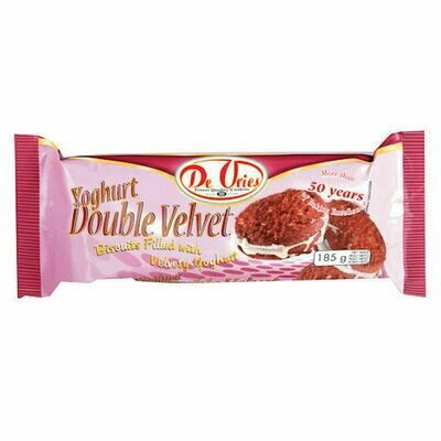 De Vries  Yoghurt Double Velvet 12x185gr  CASE