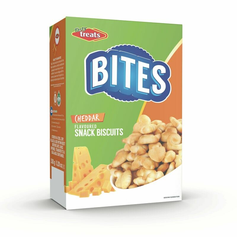 TASTY TREATS BITES CHEDDAR 12x150gr  CASE