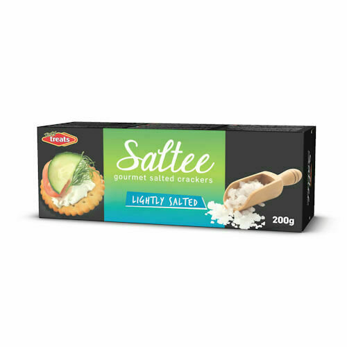 TASTY TREATS SALTEE LIGHTLY SALTED  12X200GR  CASE