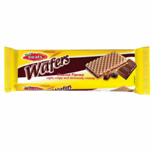 TASTY TREATS WAFER CHOCNUT 100 GR  PACK