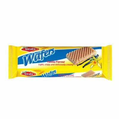 TASTY TREATS WAFERS VANILLA 24x100G CASE