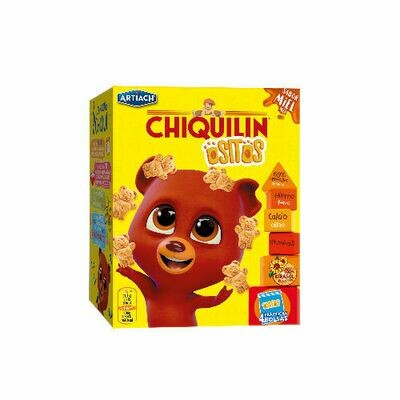 ARTIACH CHIQUILIN OSITOS MIEL MULTIPACK 160GR