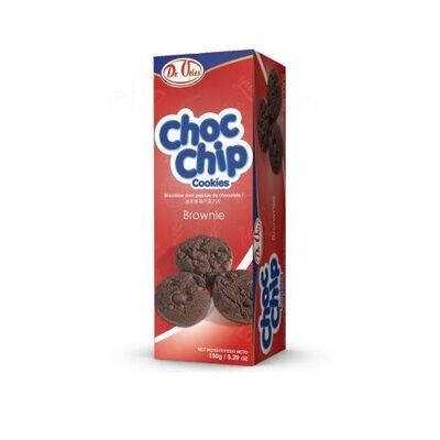 De Vries Choc Chip Brownie150 gr  Pack