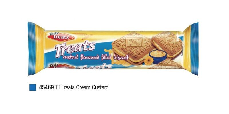 TASTY TREATS TREATS CREAMS CUSTARD 12 x 80 GR  TRAY