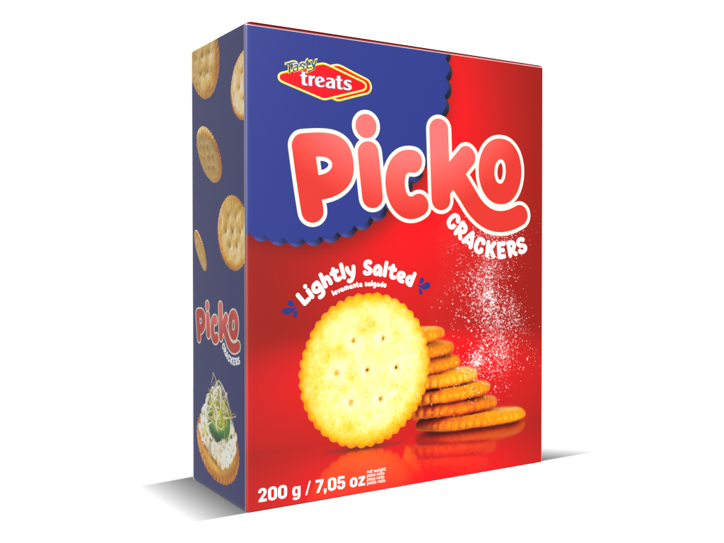 TASTY TREATS PICKO SALT 200GR PER PACK