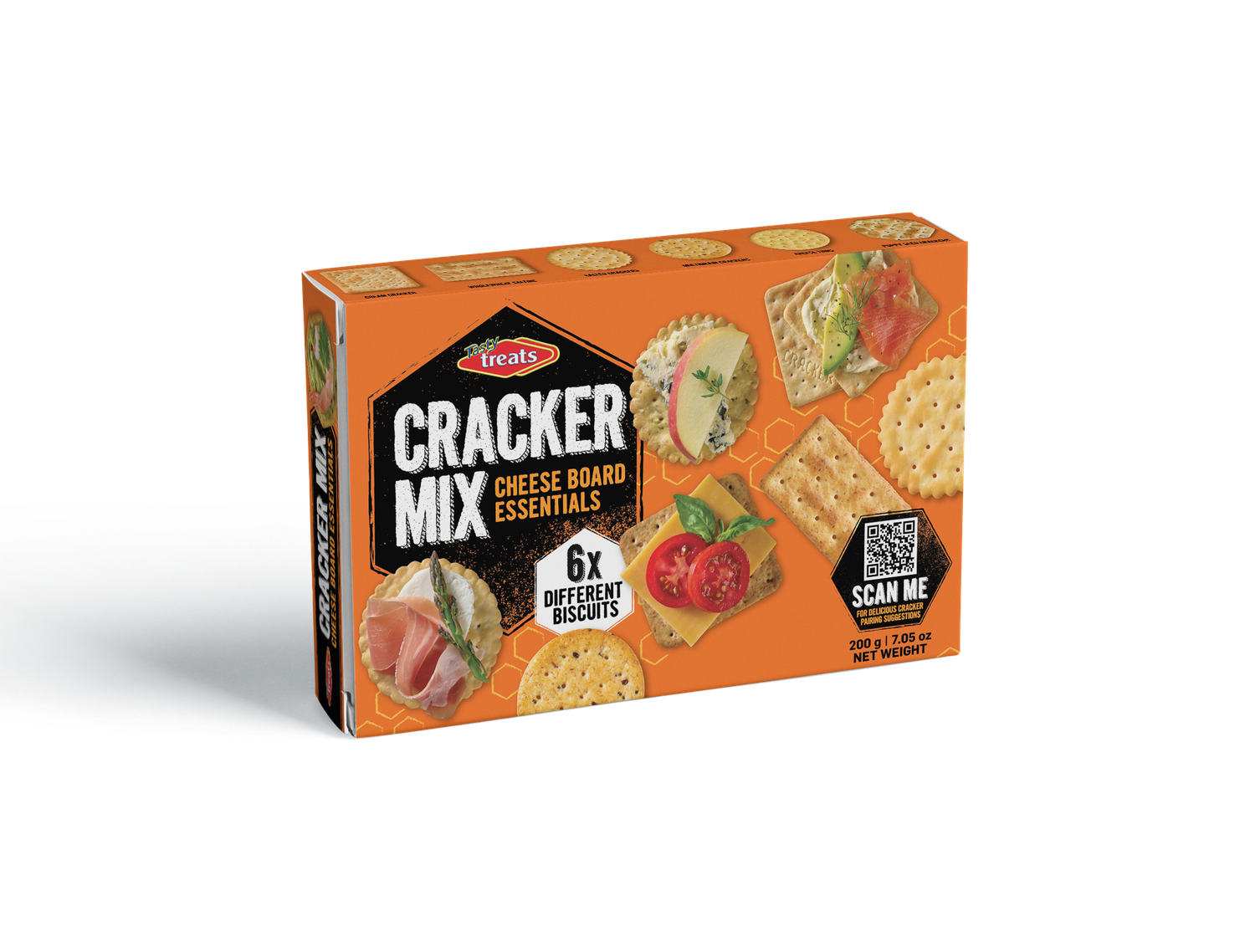 TASTY TREATS CRACKER MIX  24X200 GR  CASE