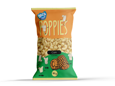 BOCA POPPIES CORN  20 X100GR  PER CASE