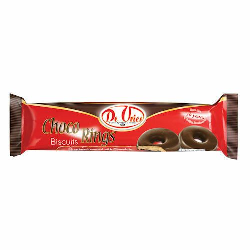 DE VRIES CHOCO RINGS 12x150G  CASE