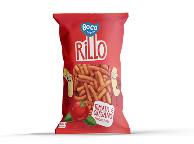 BOCA RILLO TOMATO AND OREGANO 20X100 G PER CASE