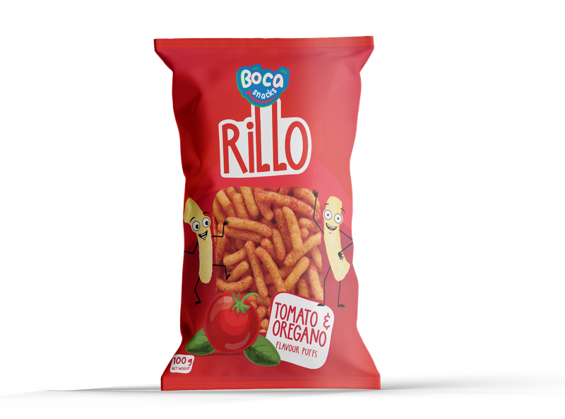 BOCA RILLO TOMATO AND OREGANO 20X100 G PER CASE