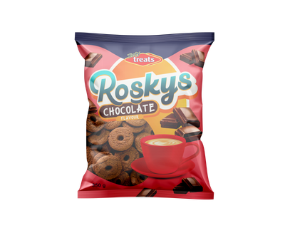 TT ROSKYS CHOCOLATE  350 GR  PER PACK