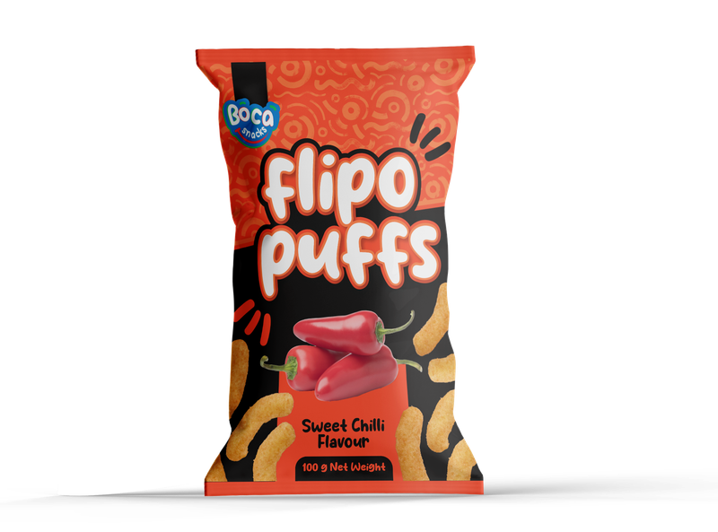 BOCA FLIPO SWEET CHILLI 20X 100GR  PER CASE