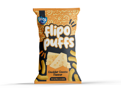 BOCA FLIPO CHEDDAR CHEESE 20 X100GR  PER CASE