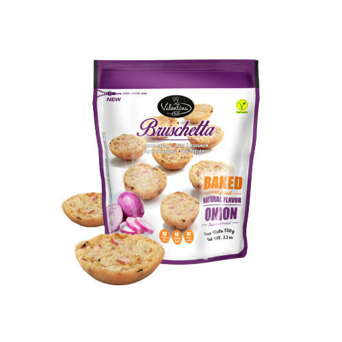 VALENTINA BRUSCHETTA WITH ONION  (150 GR) PER PACK