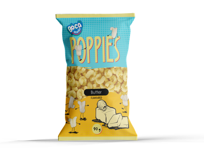 BOCA POPPIES BUTTER  100GR  PER PACK