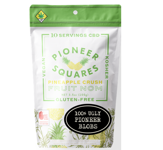 100% UGLY | 100mgCBD PINEAPPLE CRUSH 10-Pack RATIO 1:1
