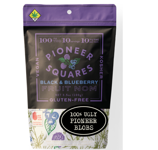 100% UGLY | 100mgTHC BLACK &amp; BLUEBERRY 10-Pack
