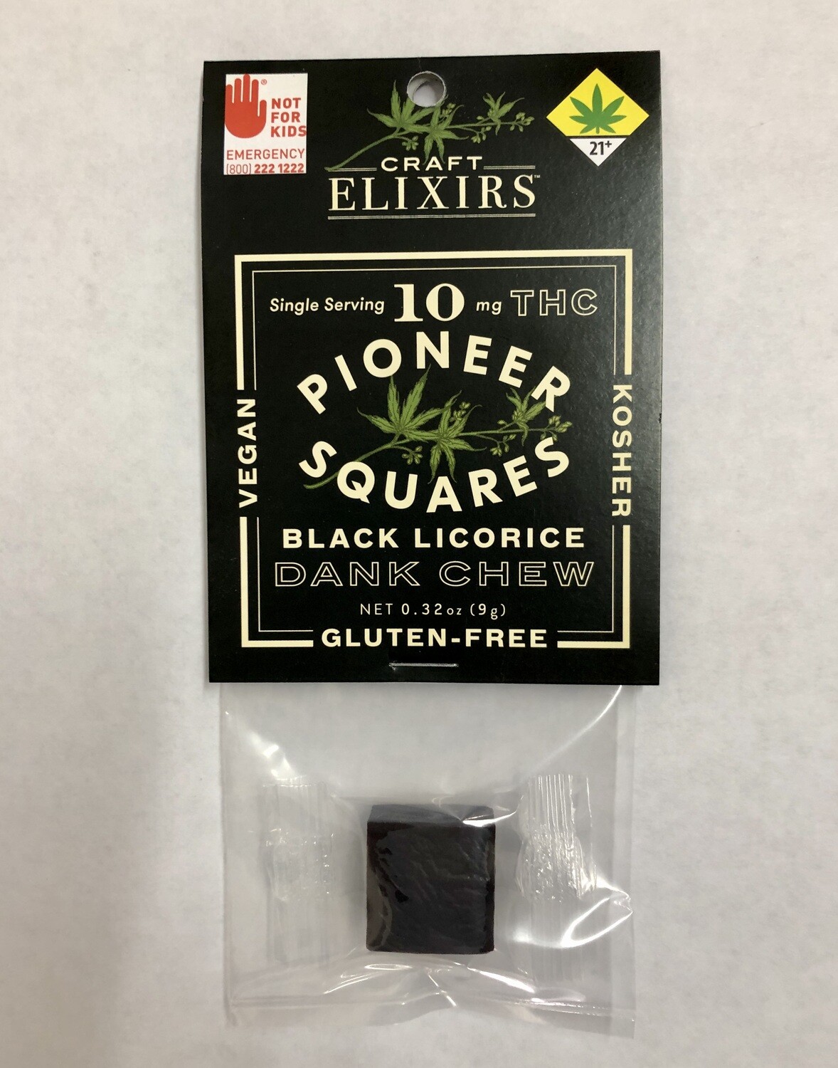 10mgTHC BLACK LICORICE DANK CHEW (Bundles of 5)