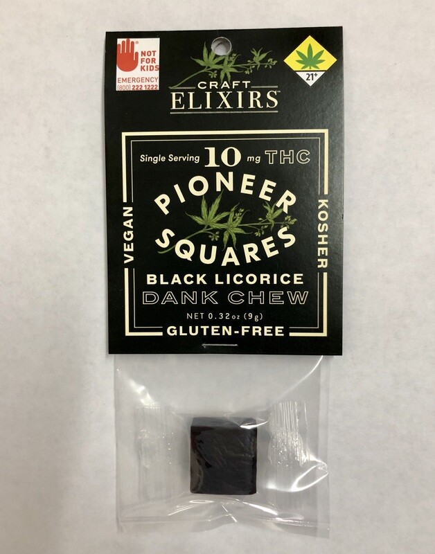 10mgTHC BLACK LICORICE DANK CHEW (Bundles of 5)