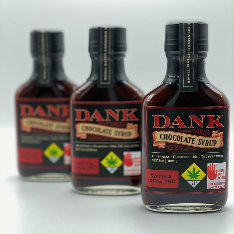 100mgTHC DANK SATIVA | Chocolate Syrup