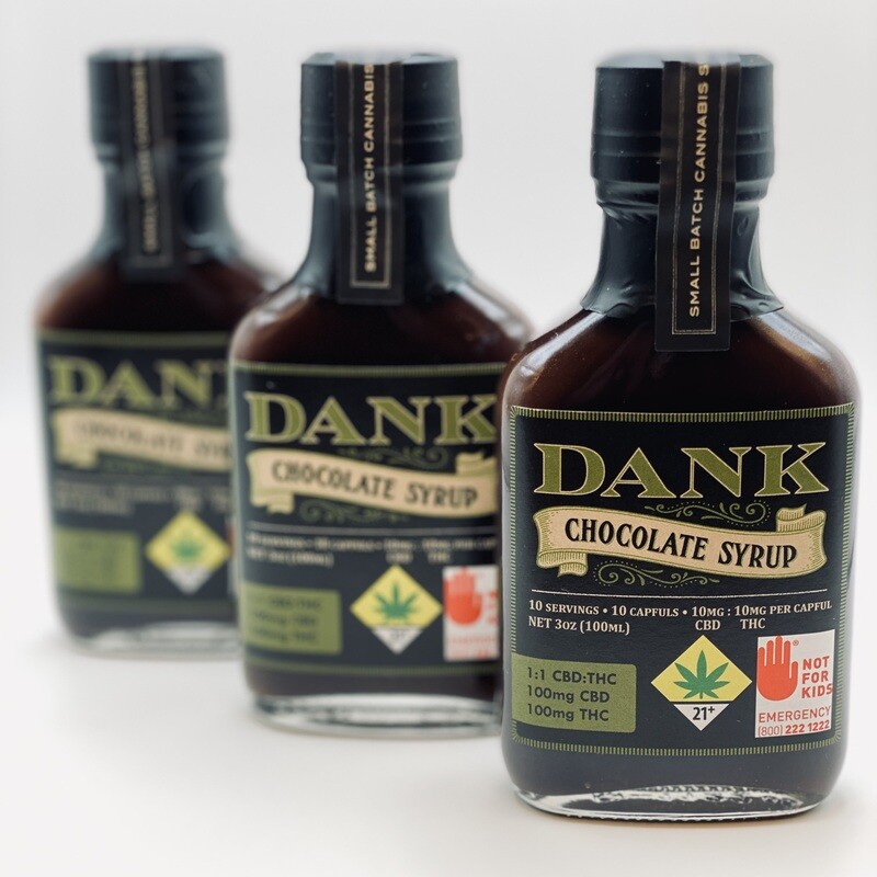 1:1 100mgCBD DANK | Chocolate Syrup