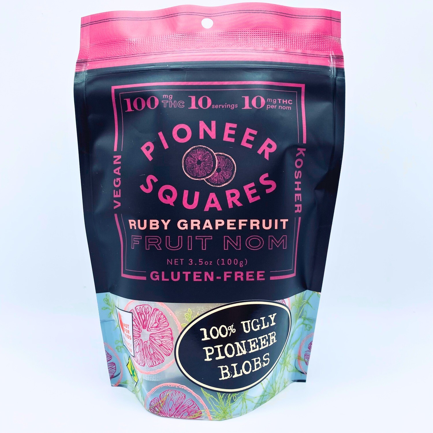 100% UGLY | 100mgTHC RUBY GRAPEFRUIT 10-Pack