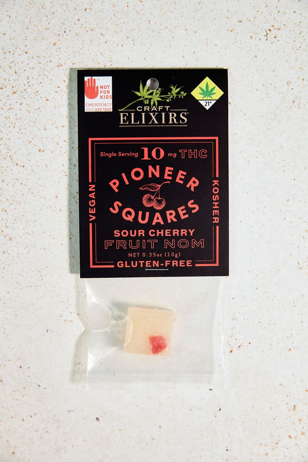 10mgTHC SOUR CHERRY FRUIT NOM (Bundles of 5)