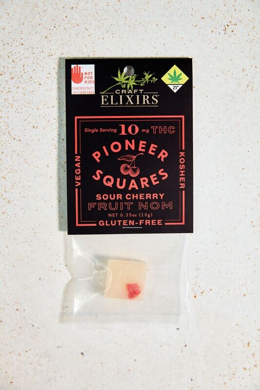 10mgTHC SOUR CHERRY FRUIT NOM (Bundles of 5)